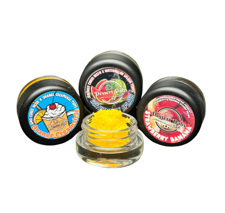 Flavored Cured Resin